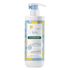 KLORANE BEBE TOILETTE LAIT DE TOILETTE Lait de toilette au calendula bio, fl 500 ml