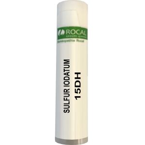 Sulfur iodatum 15dh dose 1g rocal