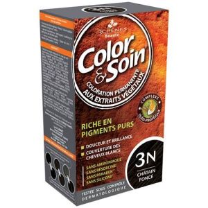 3 Chenes Color & Soin 3 N - Châtain foncé - 135 ml