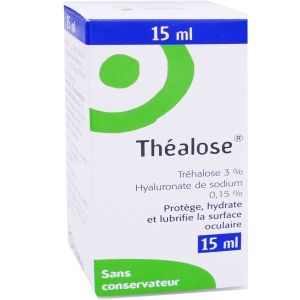 THEALOSE solution ophtalmique flacon 15 ml
