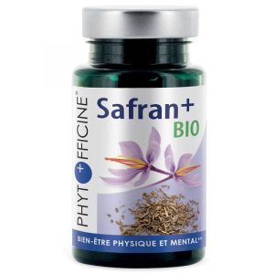 Phytofficine Safran+ BIO - 60 gélules végétales