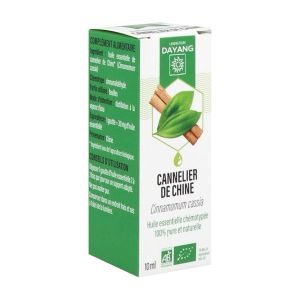 DAYANG HUILE ESSENTIELLE BIO Huile essentielle, complément alimentaire à base de cannelier de chine HECT, fl 10 ml