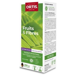 Ortis Fruits & fibres action douce sirop - 250 ml