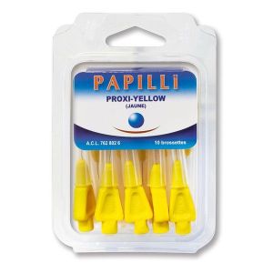 Papilli Proxi-Yellow Brossette 10