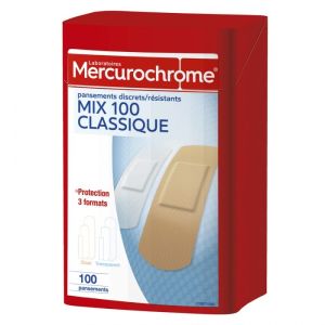 Mercurochrome Boite 1Er Secours Pansements Multi Usages X100