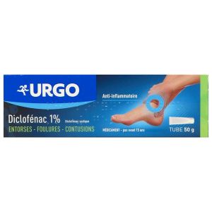 DICLOFENAC URGO 1 % gel 1 tube(s) aluminium de 50 g