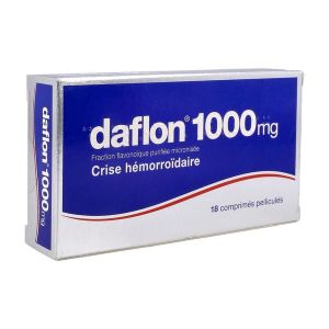 DAFLON 1000 mg comprimé pelliculé B/18