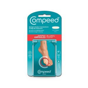 Compeed Hydro Cure System Special Ampoules Aux Orteils Petit Format Pansement 6