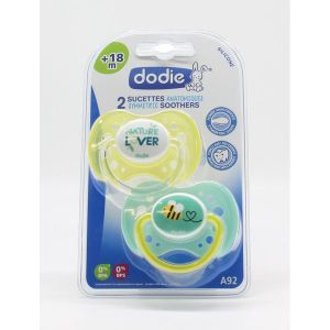 Dodie Sucette Collection Green Pour Enfants De +18 Mois Et + 2