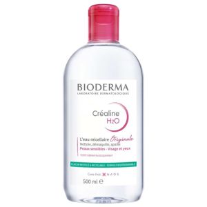 Crealine H20 R-Pet Eau Micellaire Demaquillante Flacon 500 Ml 1