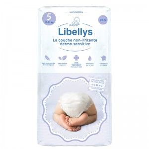 Libellys - Colis de 3 paquets de 44 Couches non-irritantes Dermo-Sensitives - T5 (12-25kg)