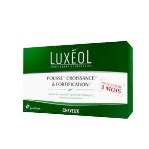 Luxeol Pousse Croissance Fortification 3 Mois Gelule Boite 90