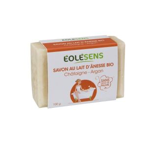 Eolesens Savon lait d'anesse Chataigne - 100 g