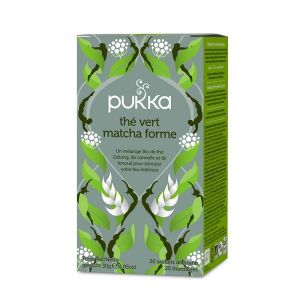 Pukka - Thé vert matcha Forme (Lean Matcha Green) BIO - boîte de 20 sachets