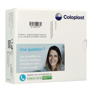 Alterna® support Convexe - Boîte de 5 supports avec anneaux de fixation convexes, protecteurs cutanés alternés en spirale - diamètre 50 mm Référence: 