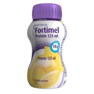 Fortimel Protein Nutriton Orale Liquide De Type Lactee Banane Bouteille 125 Ml 4