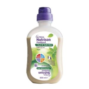 NUTRISON PLANTBASED 2 KCAL HP MULTI FIBRE Denrée alimentaire destinée à des fins médicales spéciales, bouteille 500 ml