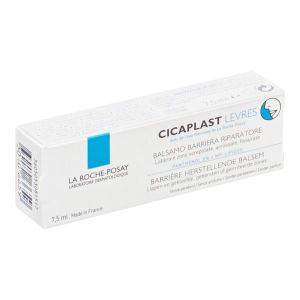 CICAPLAST LEVRES Baume barrière réparateur, tube à embout biseau 7,5 ml