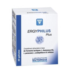 Ergyphilus Plus Taille 1 (Gelule Complement Alimentaire Probiotique) Pilulier 30