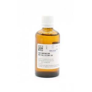 ANTIMONIUM METALLICUM D8 Solution buvable en gouttes