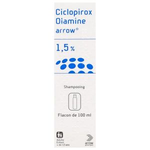 CICLOPIROX OLAMINE ARROW Shampooing 1,5 %, flacon 100 ml