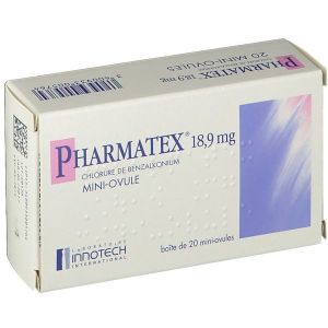 PHARMATEX 18,9 mg mini-ovule B/20