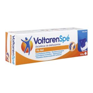 Voltarenspe 1% Gel 1 Tube(S) Lamine Aluminium De 100 G