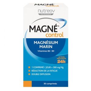 Nutreov Magne Control Vitamine B6 + Magnesium Marin 30 Comprimes