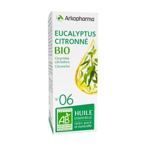 Arkoessentiel Huile Essentielle Eucalyptus/Citronnelle Bio Flacon 10 Ml 1