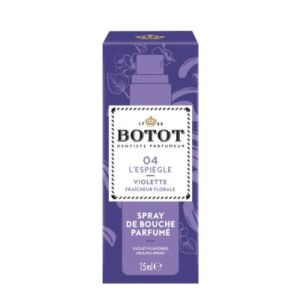 BOTOT L'ESPIEGLE 04 SPRAY DE BOUCHE PARFUME Spray de bouche parfumé à la violette (violet), spray 15 ml