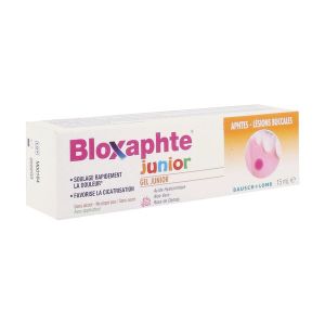 BLOXAPHTE GEL JUNIOR Gel buccal à l'acide hyaluronique, goût bubble gum, tube 10 ml