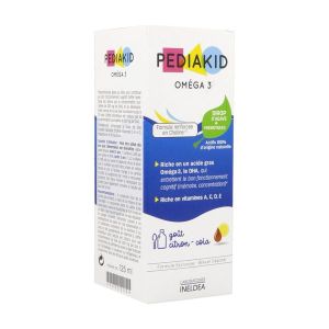 Pediakid Sirop Pediakid : Oméga 3 DHA Nature / citron-cola - 125 ml