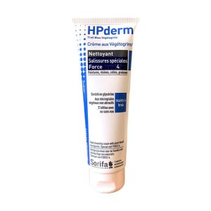 HPderm® Crème nettoyante aux Végétogrins - Salissures spéciales - Force 4 - Tube de 125 ml