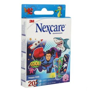 Nexcare Pans Happy Kids Cool 2Tailles 20