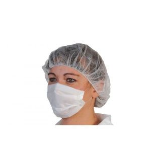 Masque masque d'infirmière en papier boite de 100