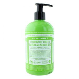 Dr Bronners Savon Liquide Citronnelle Citron Vert 355Ml