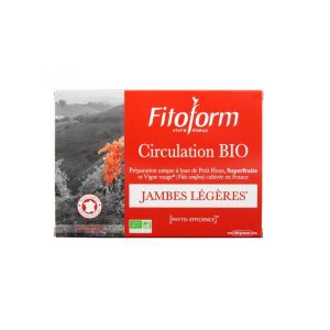 Fitoform Circulation BIO - 20 ampoules de 10 ml