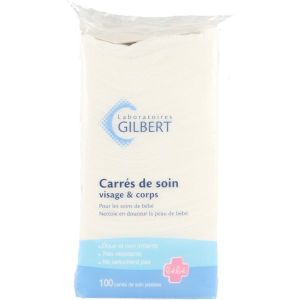 Gilbert Carrés de Soin Visage & Corps 100 Carrés
