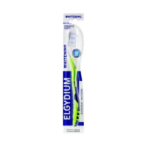 ELGYDIUM BLANCHEUR BROSSE A DENTS Brosse à dents à microbilles blanchissantes, souple (ref. 708017), unité