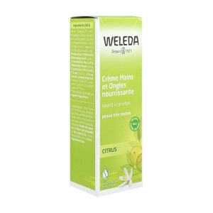 Weleda Crème mains et ongles nourrissante au Citrus - 50 ml
