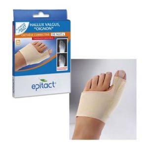 Epitact Orthese Corrective Hallux Valgus De Nuit Thermoformable Beige Tl 1
