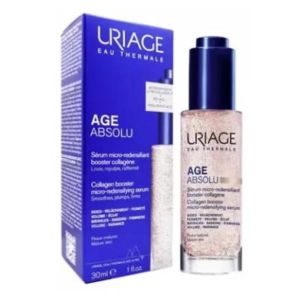 URIAGE AGE ABSOLU SERUM Sérum micro-redensifiant, booster collagène, fl 30 ml