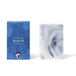 Savon solide Bluette, peaux grasses ou acnéiques - boîte carton 100 g