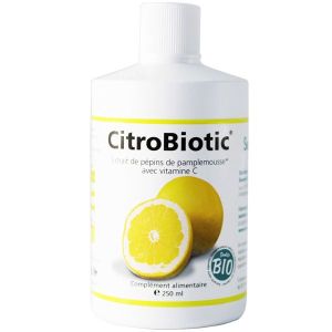 Citrobiotic Extrait Pépins Pamplemousse BIO - 250 ml