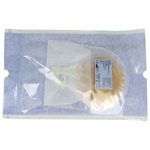 Coloplast Drainage - Boîte de 10 poche de drainage stériles maxi, vidangeables avec indicateur de mesure - 500ml. Découpable de 6 à 52 mn Référence: 0