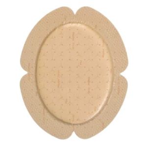 Mepilex Border Flex Oval Pansement Boite 18*22 Cm Xl 10