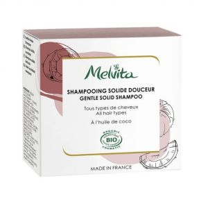 Melvita Shampoing solide doux BIO - boîte 55 g