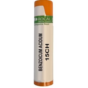 Benzoicum acidum 15ch dose 1g rocal