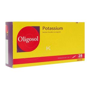 Potassium Oligosol Solution Buvable En Ampoule B/28