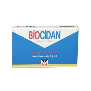 Biocidan 0,1 Mg/0,4 Ml Collyre En Recipient Unidose B/10